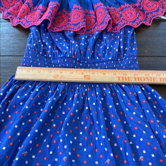 CLEAROUT LILLY PULITZER Kalama Off-The-Shoulder Smocked Dress Size Small - Picture 9 of 14